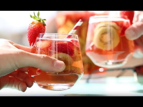 Video: Sangria Mit Erdbeeren