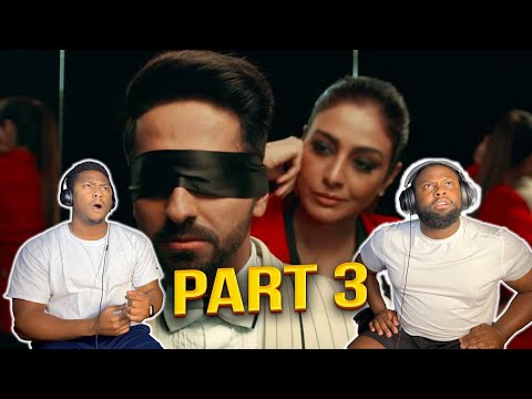 ANDHADHUN Part 3/6| Tabu | Ayushmann Khurrana | Radhika Apte |BrothersReaction!