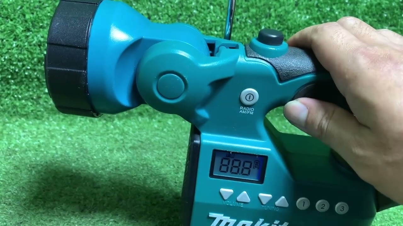 makita/マキタ 14.4-18v充電式ライト付ラジオ (本体のみ) MR050 簡易