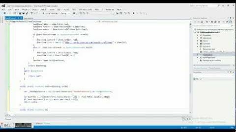 Windows 8 Programming Tutorial 3 - ESPN Feed - Feed Class 3
