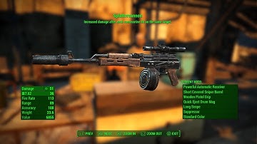 Fallout 4 Splattercannon weapon showcase