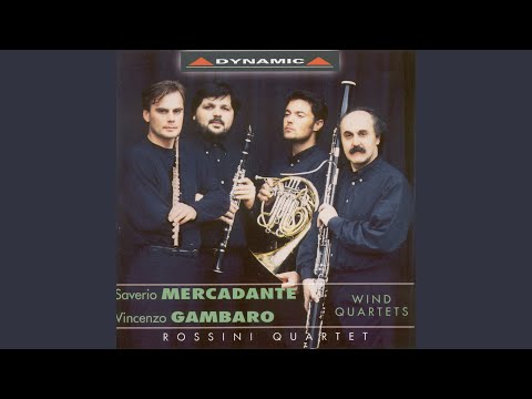 メルカダンテ・ガンバロ／ウィンドカルテット Gambaro / Mercadante: Wind Quartets - Album by Rossini