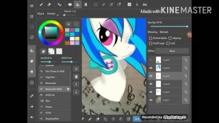 vinyl scartch (DJ PON3)speedpaint