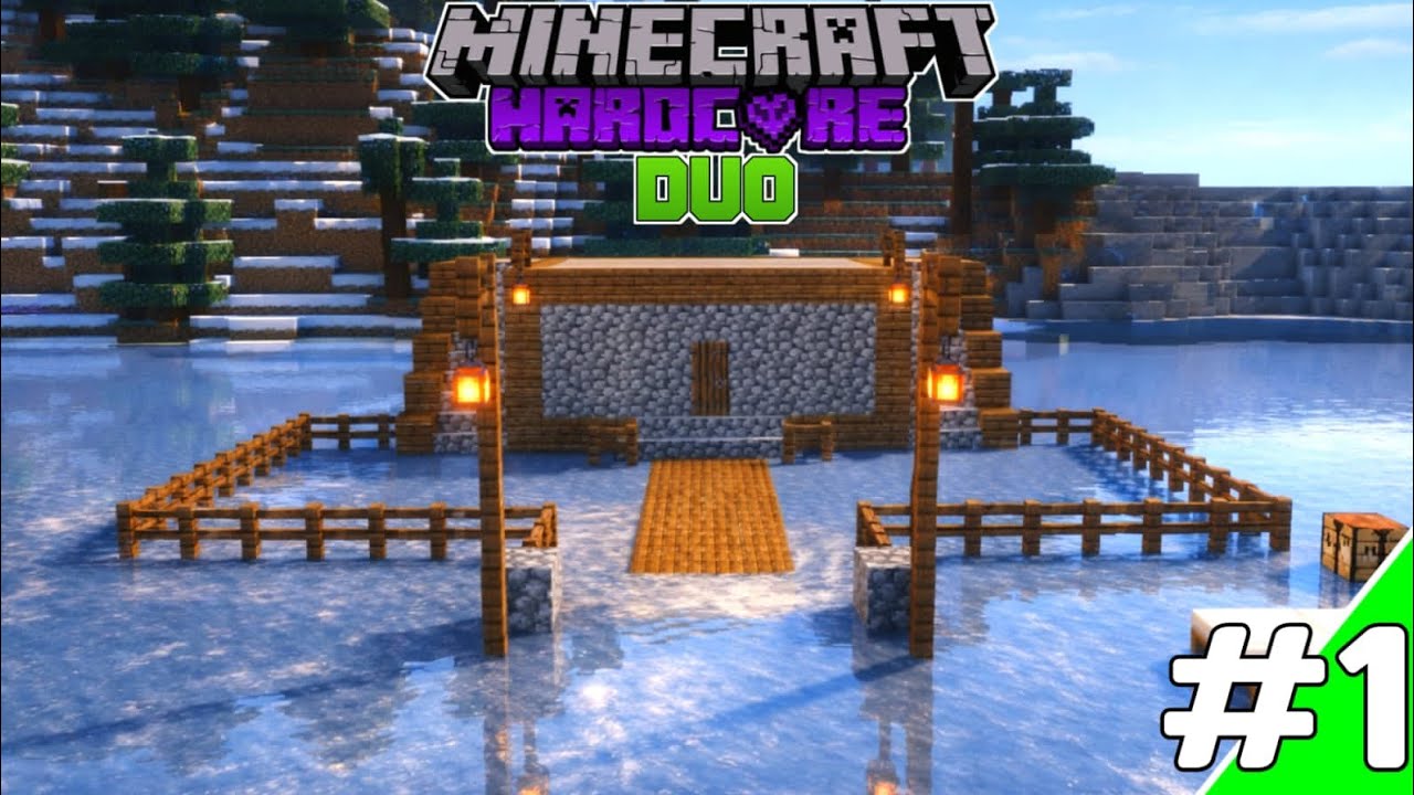 Minecraft PE Hardcore Ep 1 | Duo Hardcore Series With prem in 26.0