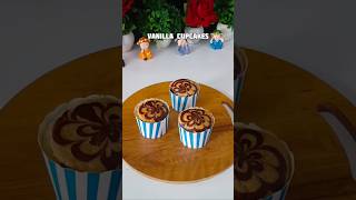 No Oven Vanilla Cup Cakes😋🤤#shorts #ytshorts #trending #viral #easy #cupcake #recipe #shortsfeed