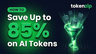 How to save up to 85% on AI tokens with tokenzip