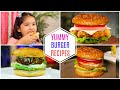 MONDAY To FRIDAY BURGER Recipes for Kids | CookWithNisha