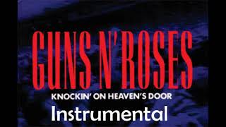 Video thumbnail of "GUNS N` ROSES - knockin' on heaven's door (INSTRUMENTAL)"