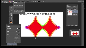 Photoshop CC : Adding gradient strokes to custom shapes