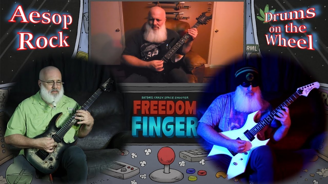 Aesop Rock Drums on the Wheel (Metal guitar cover) YouTube