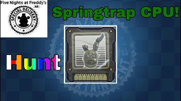 LIVE FNAF AR Hunt For The Final Drop (Springtrap CPU)