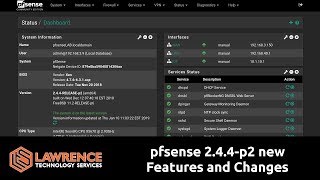 pfsense 2.4.4-p2 New Features and Changes & Related Thoughts on Security