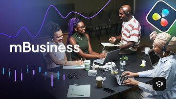 Business Content & Data Visualization in DaVinci Resolve — mBusiness Tutorial — MotionVFX