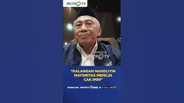 Kalangan Nahdliyin Mantap Pilih Cak Imin #shorts