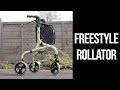 Using the freestyle rollator by nrs healthcare with hemiplegia cerebral palsy  walking aid review