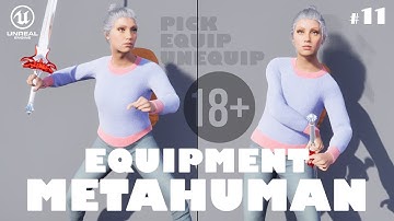 Metahuman Tutorial UE4 - Equipment System
