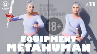 Metahuman Tutorial UE4 - Equipment System