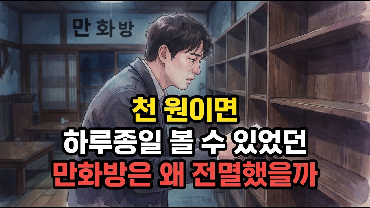 천 원이면 하루종일 볼 수 있었던 만화방은 왜 전멸했을까