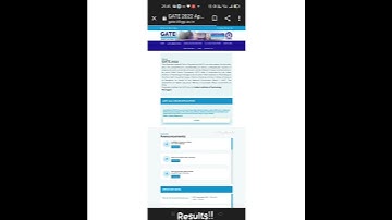 GATE 2023 Result Announced !! GATE Score Card available now !! Cut offs !! GATE Result !!