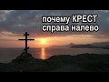 Крест. Креститься справа налево. Православный календарь