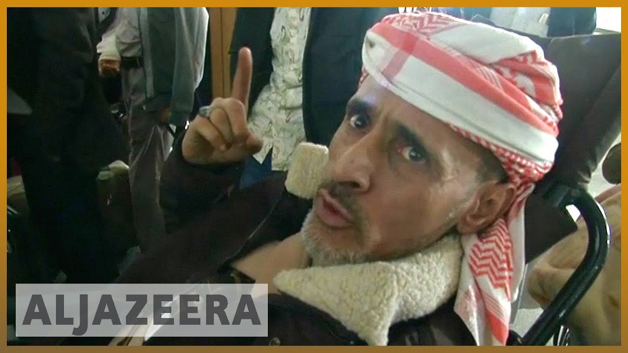 طائرة تابعة للأمم المتحدة تنقل 50 جريحاً من المتمردين الحوثيين إلى عُمان | الجزيرة الإنجليزية