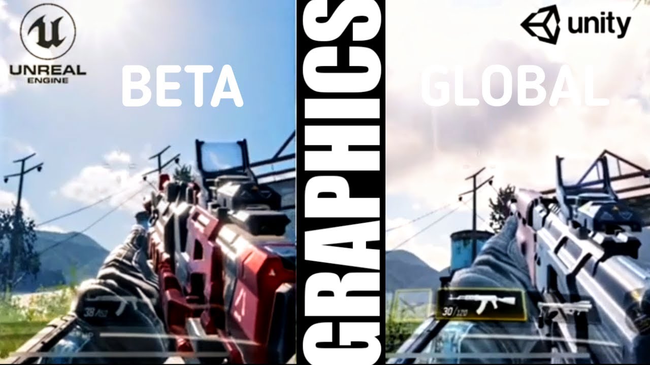 CALL OF DUTY MOBILE - UNREAL ENGINE VS UNITY GRAPHICS COMPARISON # ...