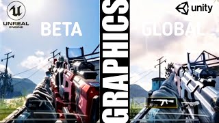 CALL OF DUTY MOBILE - UNREAL ENGINE VS UNITY GRAPHICS COMPARISON #callofduty