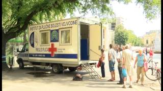 Besplatni pregledi pluća na Gradskom trgu u Subotici