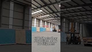Jumbo Clear Float Glass 2250x3300mm | Float Glass Supplier Loading Containers