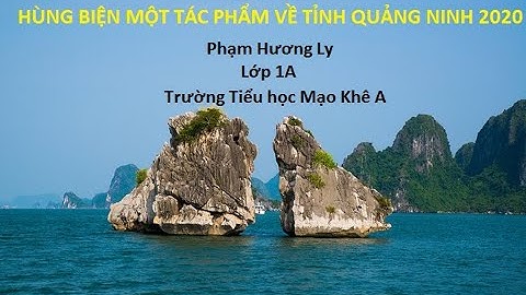Tham dự cuộc thi hùng biện - Phạm Hương Ly - Lớp 1A - Trường Tiểu học Mạo Khê A !