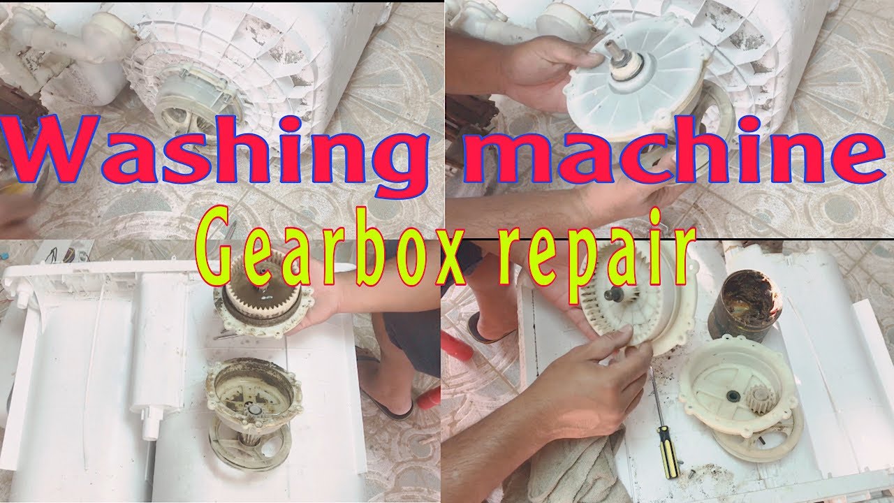 Washing machine gearbox repair twin tub Semi Automatic YouTube