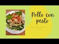 Pollo con Pesto y Pasta