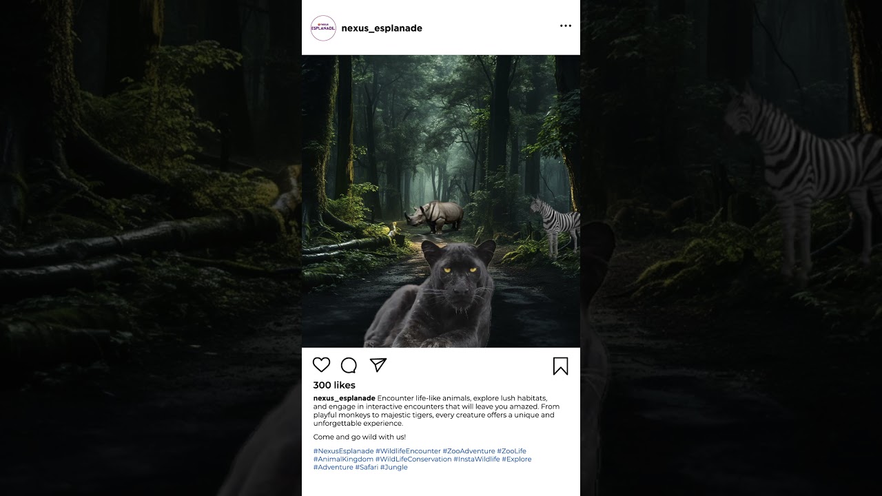 Step into adventure in The Jungle Tales at Nexus Esplanade Mall! 🐘🦁