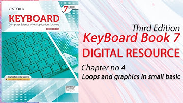 Keyboard book 7: chapter no 4: Loops and graphics in small basic