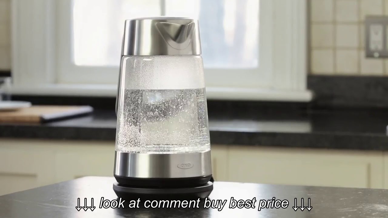 OXO On Cordless Glass Electric Kettle