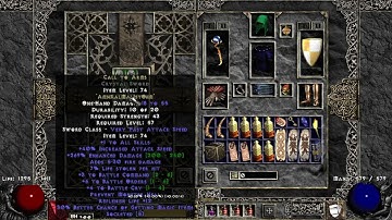 Diablo II - LOD: My First CTA Roll - Crystal Sword