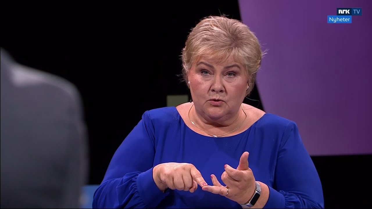 Debatten 15.08.2024 Erna Solberg