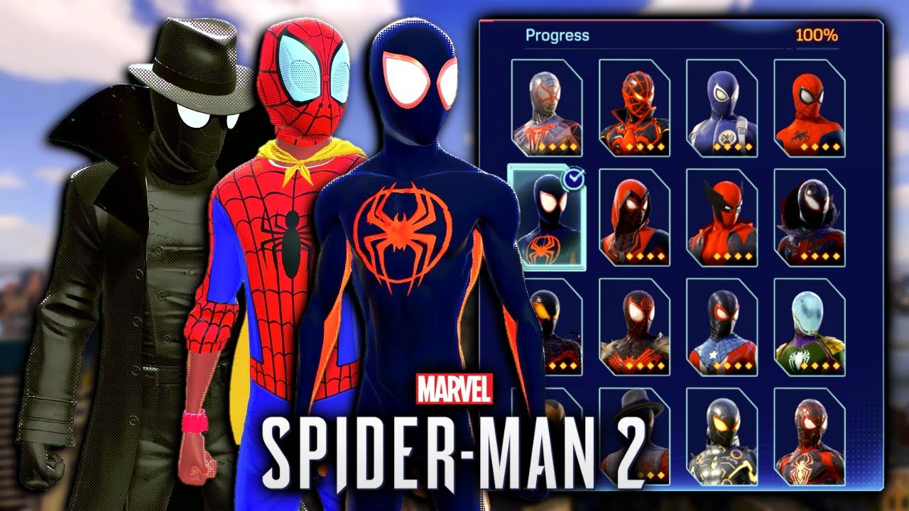 All Marvel's Spider-Man 2 costumes: how to get and unlock them