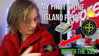 UNBOXING MY FIRST $400 STONE ISLAND JACKET! (Worth The Money?)
