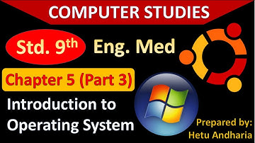 9th Std Computer Studies Chapter 5 (part 3) | English Medium