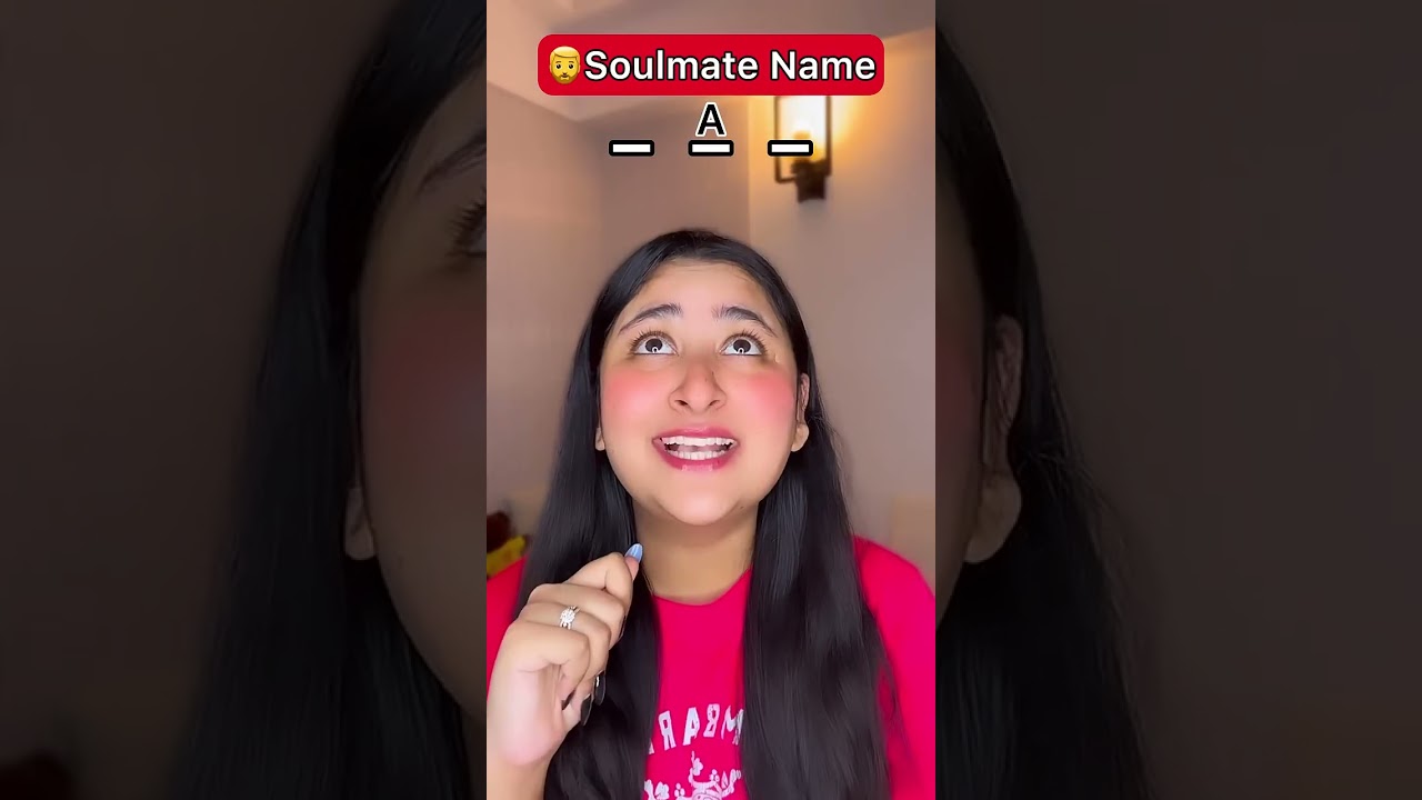 Your Soulmate Name 📛 #trending #comedy #funny #video #challenge #viral #vlog #grwm