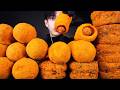 ASMR MUKBANG Fried Chicken Cheese Ball Puring Hot Dog Fried Shrimp