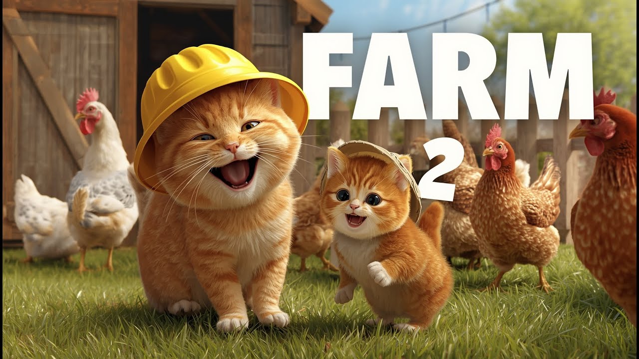 MÈO CON ĐI THĂM NÔNG TRẠI . PHẦN 1