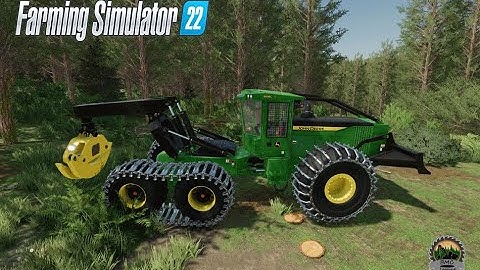 FS22🌲Logging🌲Pine forest🌲Part 2: Skidding Logs🌲John Deere 948L-II🌲