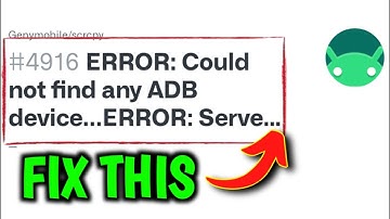 Hoe het probleem met Scrcpy op te lossen: kon geen enkel ADB-apparaat vinden