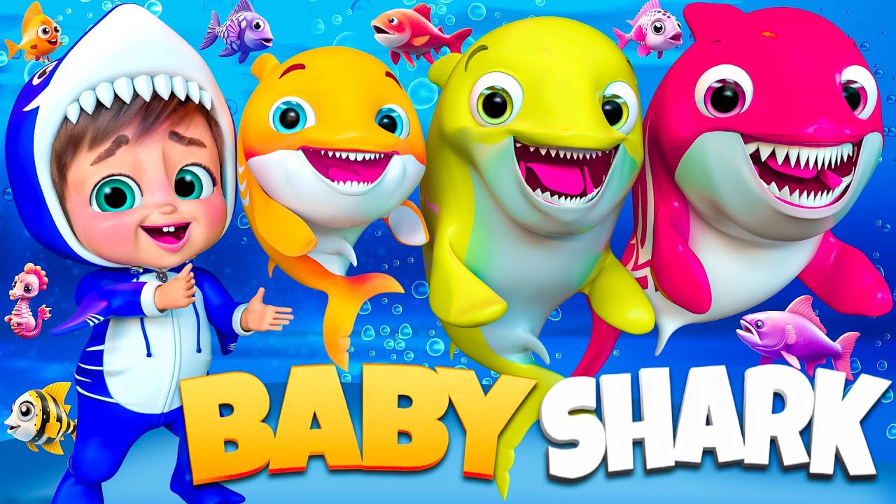 🎧 Baby Shark's  Dance  Doo Doo Song - Baby songs -Nursery Rhymes & Kids Songs 