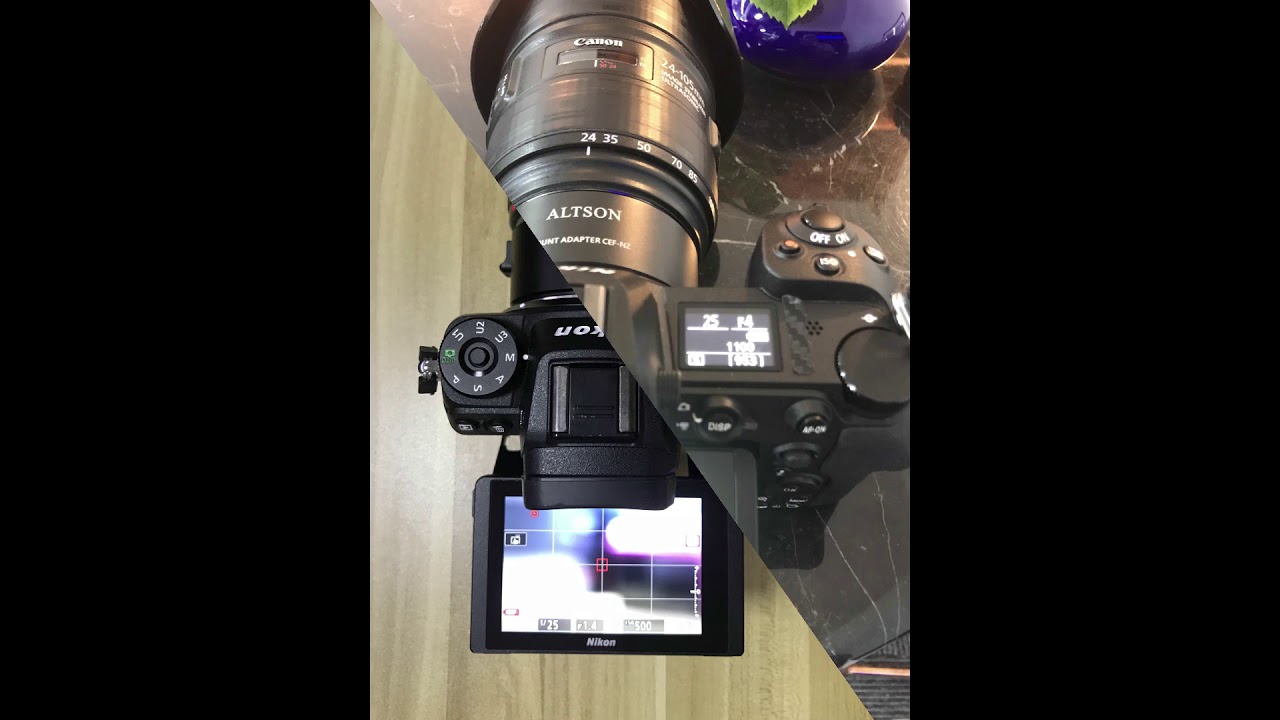 Canon EF lenses on a Nikon Z body!？！ YouTube