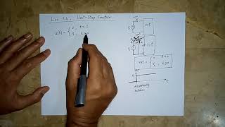 VL 7.4: Unit step function, u(t), u(-t), -u(t) and switching