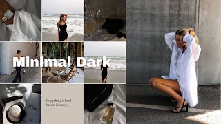 Minimal Dark Preset Lightroom Free Download | Instagram Feed Ideas