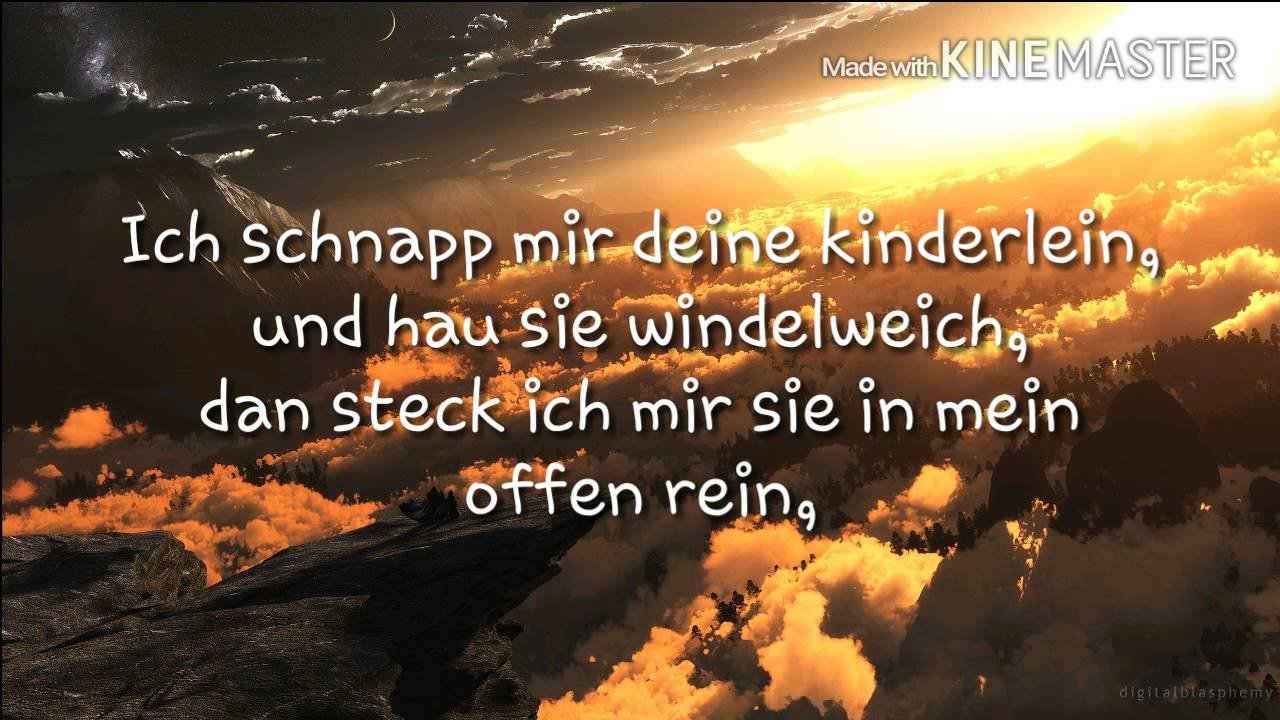 Sehr kleiner Rap Text - YouTube